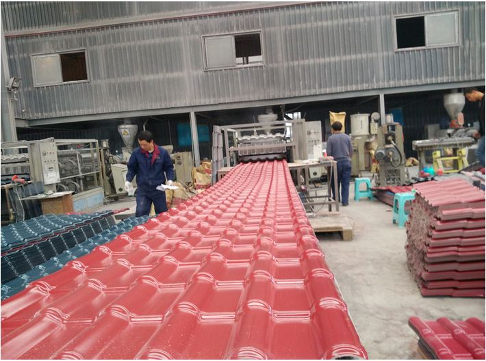 樹脂瓦是怎么生產的?合成樹脂瓦生產工藝 樹脂瓦是怎么生產的?合成樹脂瓦生產工藝