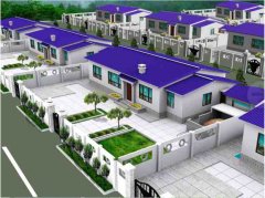 ASA合成樹脂瓦在建設“宜居美麗鄉村”工程中暫露頭角