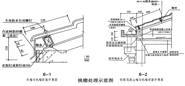 合成樹脂瓦屋面煙囪(天窗)等各節(jié)點(diǎn)的處理方法和安裝圖 合成樹脂瓦屋面煙囪(天窗)等各節(jié)點(diǎn)的處理方法和安裝圖