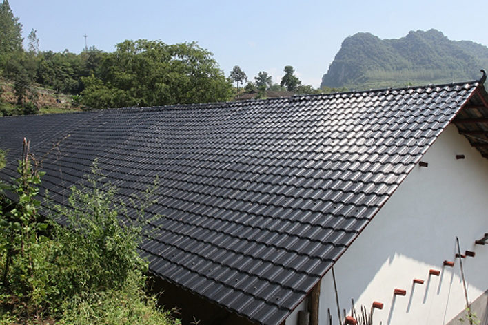 秸稈瓦品質怎么樣,無懼風雨50年!