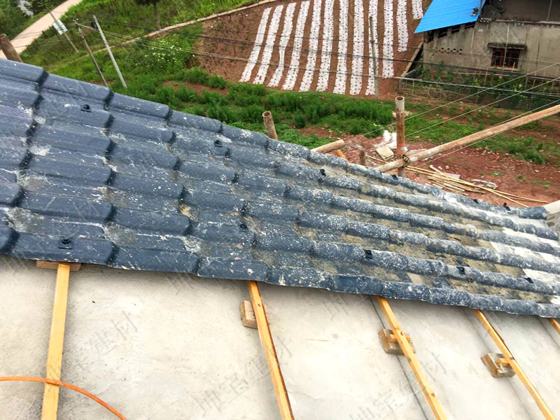 坤寶秸稈瓦質(zhì)量,屋面瓦改變尋常百姓家
