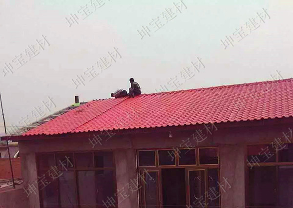 屋面瓦行業的綠色環保建材——秸稈瓦!