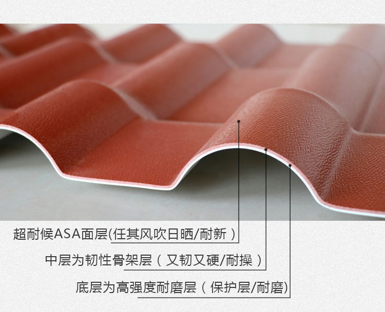ASA樹脂瓦和ABS樹脂瓦面層有什么區(qū)別?對比分析一下 ASA樹脂瓦和ABS樹脂瓦面層有什么區(qū)別?對比分析一下