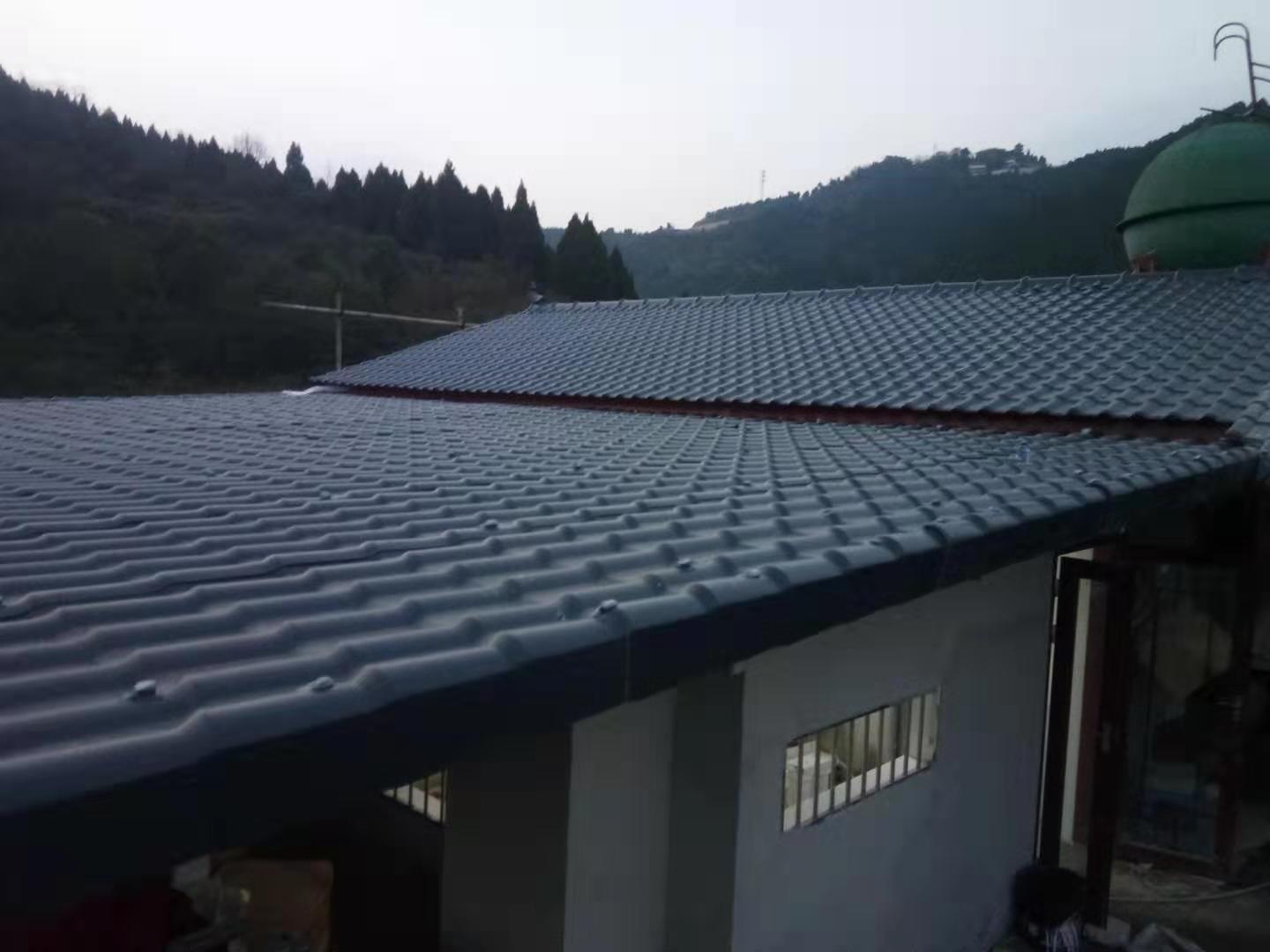 龍泉張先生農村屋面案例效果 龍泉張先生農村屋面案例效果