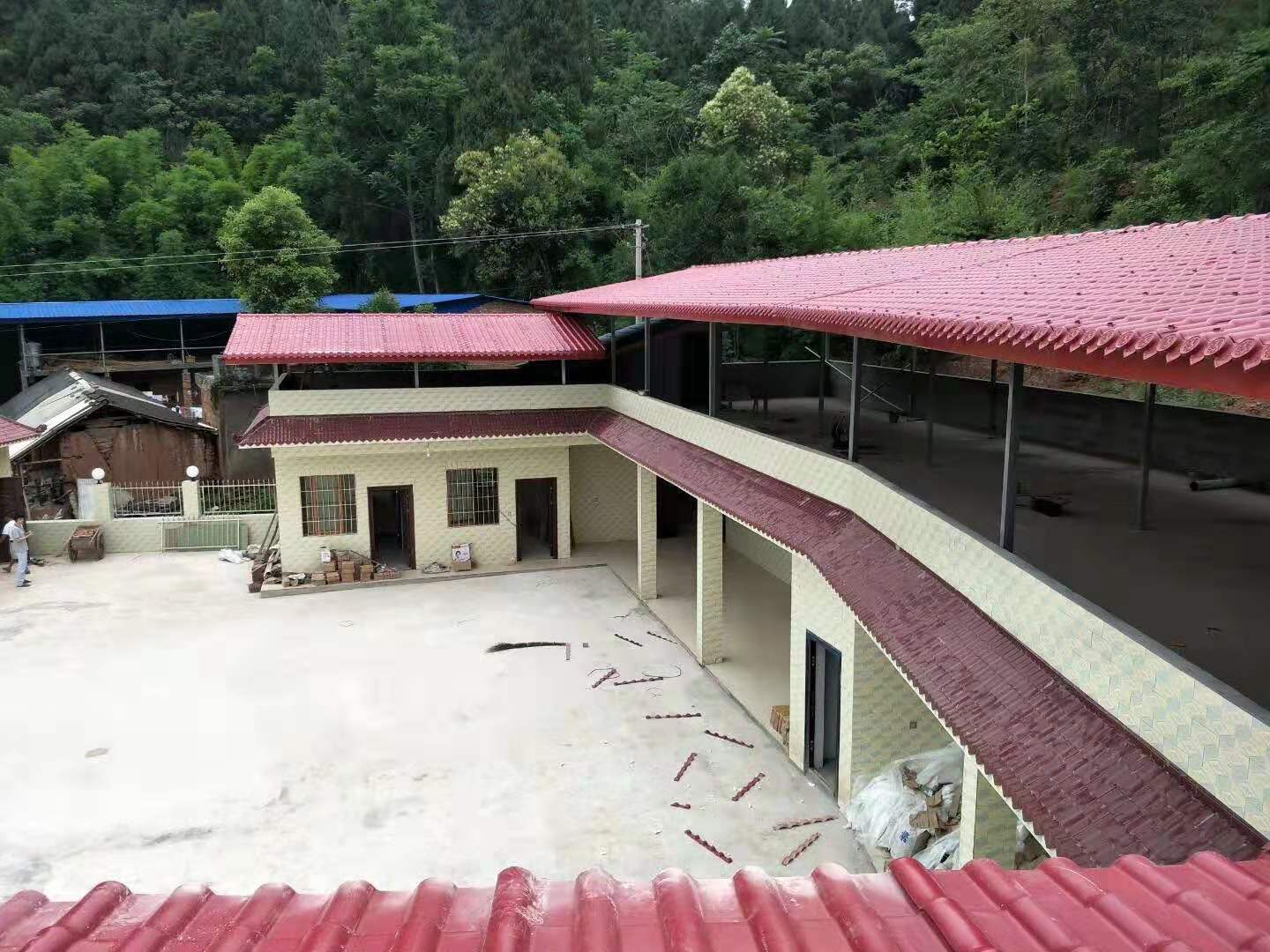 龍泉張先生農村屋面案例效果 龍泉張先生農村屋面案例效果