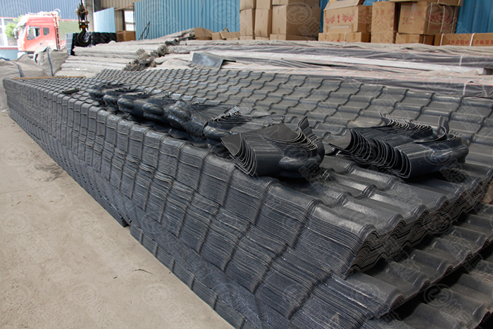 坤寶合成樹脂瓦成品